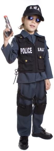 Deluxe S.W.A.T. Police Officer Dress-Up Set For Boys & Girls