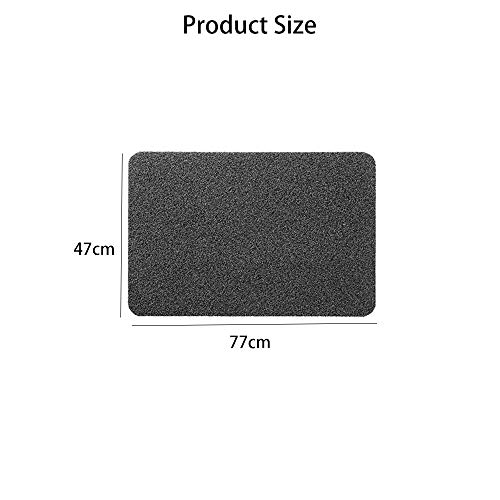 LAOSHIZI Zerbini Lavabile Tappeto Entrata per