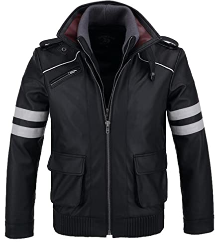 Cosplay Costume Prototype Alex Mercer Cosplay Leather Jacket Costume-Made (Medium, Jacket)