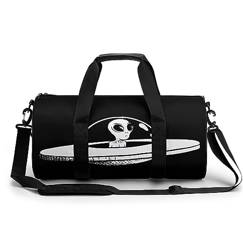 Alien in A Flying Saucer - Borsone sportivo da viaggio leggero da palestra per uomo e donna Stile: MHXYZHW