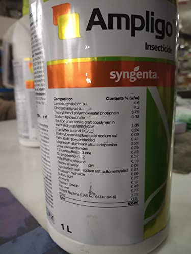 Image of Syngenta Ampligo - Chloratranilprole (10%)+ Lambdacyhalothrin (5%) ZC, Insecticide (1 LTR)