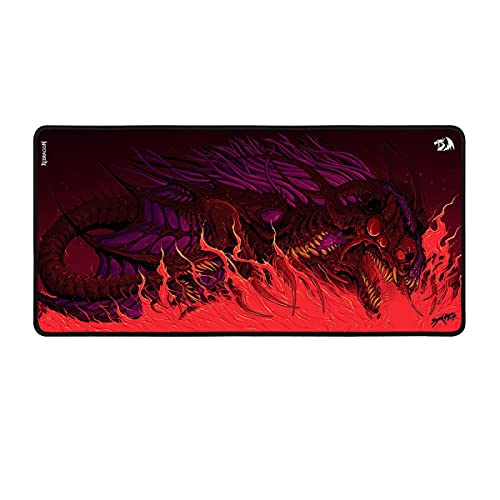 Mousepad Gamer Redragon Infernal Dragon Seiryu Vermelho 880x420