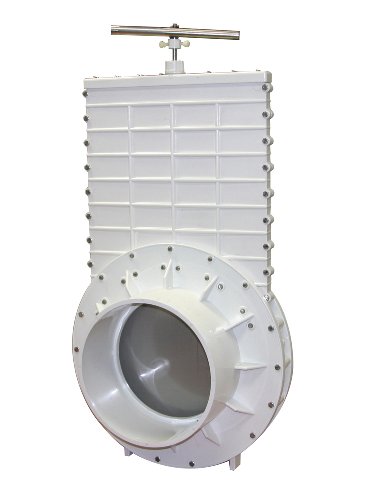 Valterra 10' PVC Gate Valve - Slip Hub Fittings With Stainless Steel Paddle