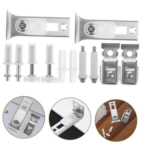 Kit de Herrajes para Puerta de Clóset Plegable OSALADI 1 set con Ruedas y Guías de Acero Inoxidable para Fácil Instalación en Espacios Residenciales y Comerciales miniatura 5