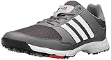 adidas Men's Tech Resonse 4.0 Golf Shoe,Iron/White/Black,12 M US