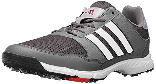 adidas Golf Men's Tech Response 4.0 Iron/Metallic Silver/White 12 D - Medium
