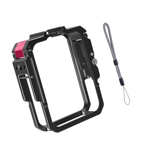 Cage en métal en aluminium pour caméra d'action 360 avec cadre d'extension de protection