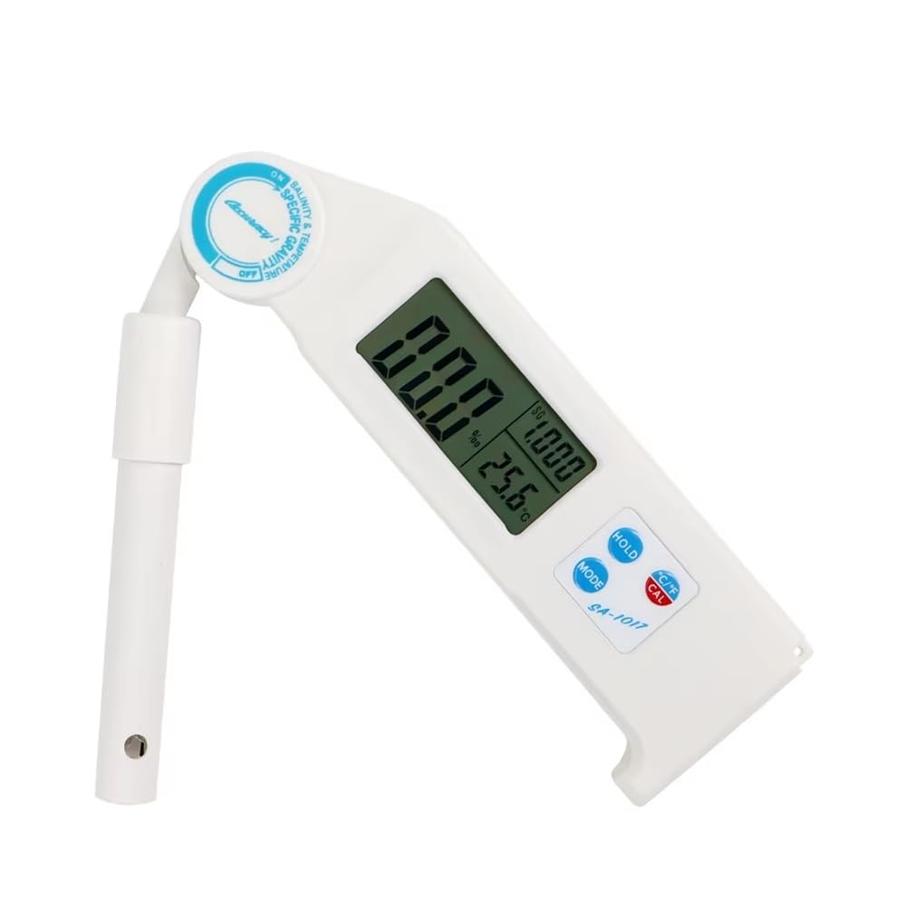 Jnchdghwa As Shown Specific S. G. Temp Detector Foldable Salinity Meter Lcd Display For Hydroponics Kitchen