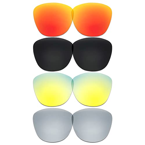 Lentilles Oakley Moonlighter compatibles anti-reflets et protection solaire 4 nuances