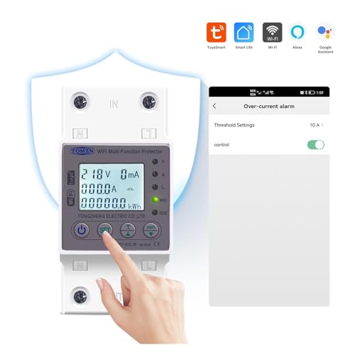 Protección contra fugas WiFi 63A e interruptor inteligente para evitar averías 5