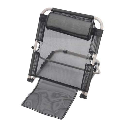 Respaldo de cama ajustable con elevación y almohada plegable para reposo ergonómico 7