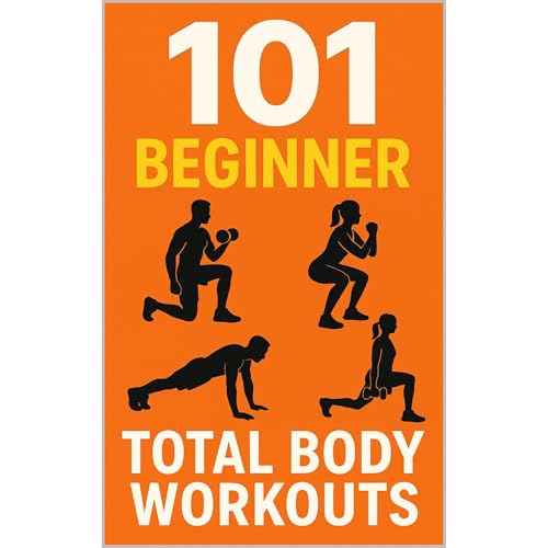 101 Beginner Total Body Workouts Audiolibro Por Erik Myers, Dominique Myers arte de portada