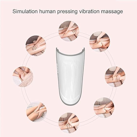 ATOOZED Air Compression Leg Massager Boot Sleeve Wraps Machine Foot and Calf Massage with Handheld Controller Foot Massager Leg Wraps Thigh and Calf Massager with Knee Heating //Pack Of 1//