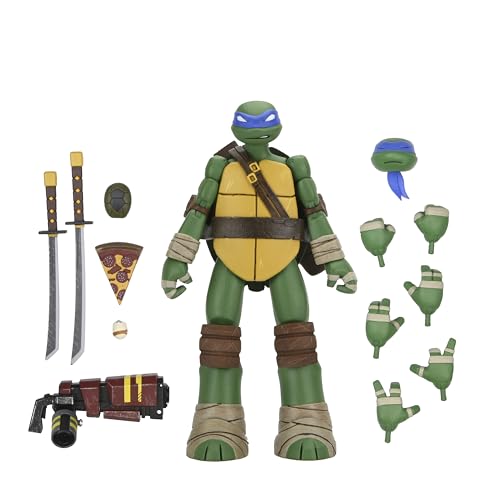 NECA - Teenage Mutant Ninja Turtles (2012 Cartoon) - 7" Scale Action Figure - Ultimate Leonardo