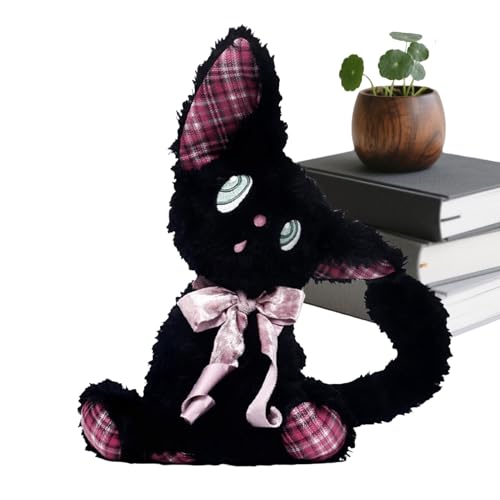 Poupée chat câlin et jouet en peluche confortable avec look minimal