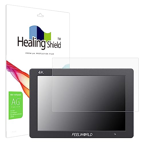 Healingshield �X�L���V�[���t���ی�t�B���� Screen Protector Anti-Fingerprint Anti-Glare Matte Film Compatible with FEELWORLD T7 Plus