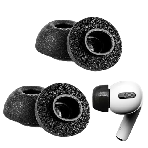 DACAIFH AirPods Pro3 ��p�C���[�`�b�v �����p�C���[�`�b�v ���C�h�~ �_�炩���ᔽ�� �|���E���^���f�� �m�C�Y�L�����Z�����O �������� �Չ� ����~�� ���C�h�~ �������[�t�H�[�� �u���b�N 4���� (�傫���T�C�Y)