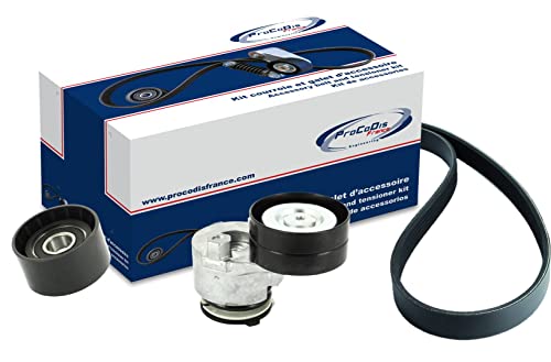 Kit de correa y rodillo PROCODIS France KGA4028: recambio de accesorio motor de alta duración