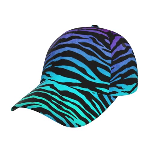 Casquette de baseball violette style délavé et imprimé papillon original