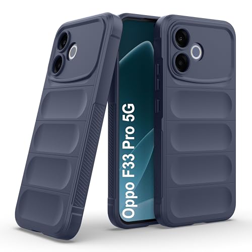 Image of Zapcase Back Case Cover for Oppo F33 Pro 5G | Compatible for Oppo F33 Pro 5G Back Cover | Liquid Silicon Magic Case with Camera Protection | Sapphire