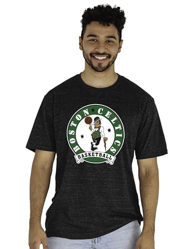 Camiseta NBA unisex de triple mezcla negra para adultos de Blue 84
