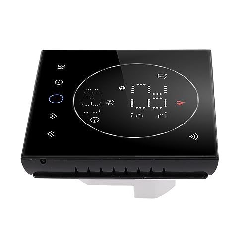 Termostato WiFi programable para control de válvula de calefacción de agua con pantalla LED 4