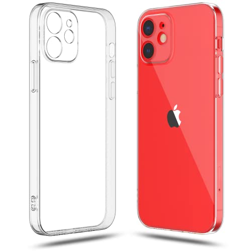 Shamo's Iphone 12 Clear Case: Durable Protection, Crystal Clear, Soft Tpu Material, Slim & Lightweight, Precise Cutouts, Shock Absorption, Enhanced Grip, Anti-Yellowing, Wireless Charging Compatible #TOP10