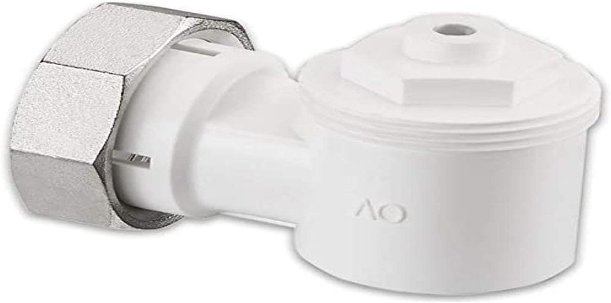 Oventrop Thermometer Adapter, M30 x 1.5 mm, White