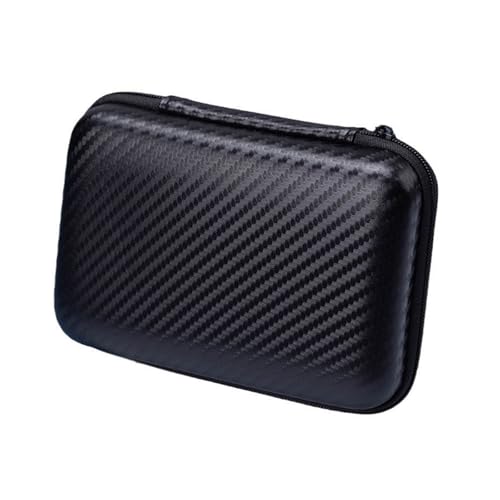 QWQJ Game Console Hard Bag for RG34XX Shockproof Protector Carrying Case with Pocket Scratchproof Storage Box