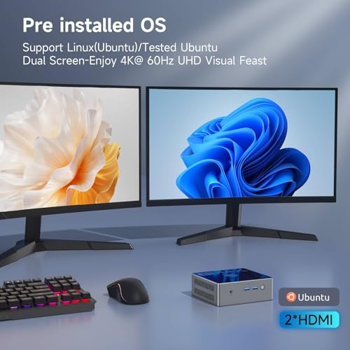 Image of Bmax B4 Pro Mini PC Intel N97(up to 3.6GHz) 16GB DDR4 /512GB SSD Micro Computer 4K Dual Screen Display WiFi5 /Dual HDMI /BT4.2