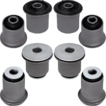 AUTOACER Front Suspension Kit 8p - Front Upper & Lower Control Arm Bushings Left & Right for TUNDRA 2000-2006, SEQUOIA 2001-2007, 2WD / 4WD Models, OEM# 48632-34010, 48654-34010, 48655-34010