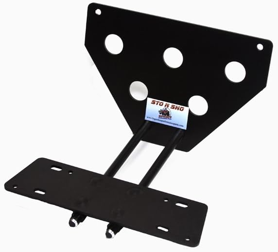 STO N SHO Front License Plate Bracket Compatible with 2015-2018 BMW M3/ M4 (alternate bottom mount option) (SNS67a)