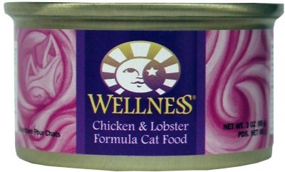 WELLNESS CAT CHICKEN/LOBSTER Case 24/3 OZ