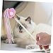 BESPORTBLE Interactive Cat Teaser Wands 4pcs Colorful Candy Balls for Fun Playtime Engaging Kitten Toys Reusable Cat Playing Accessories