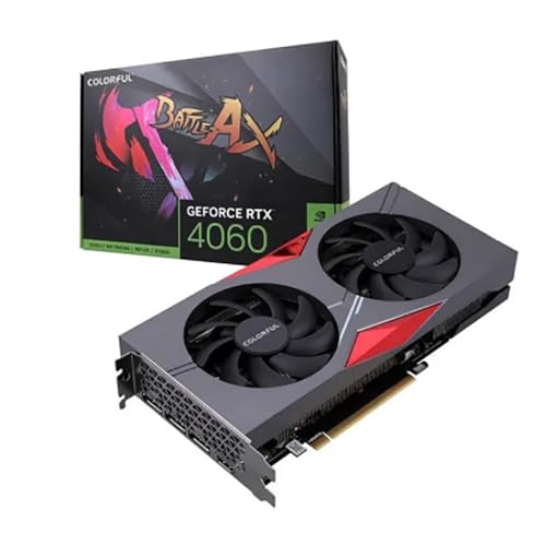 ASPIRING Colorful GeForce RTX 4060 Duo 8GB 128 bits Tarjeta Gráfica Gddr6 Tarjeta de Video de Juego RTX4060 8GB D6 GPU de Escritorio