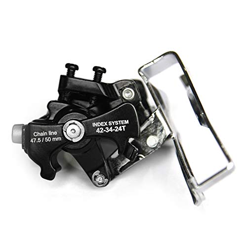 Desviador dianteiro, Romacci Desviador frontal para bicicleta 31.8-34.9MM Desviador frontal para bic