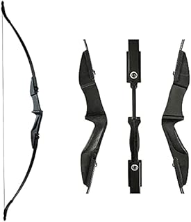 Archery Recurve Bow 20 30 40Lbs Takedown Bow Target Left Right Hand Outdoor Hunting Training Target Practice for Adults Beginners (40LBS)