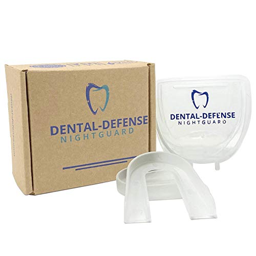 Dental-Defense Professional Dental Guard, Anti Grinding Dental Night Guard, TMJ Relief, Bruxing, Eliminates Teeth Clenching, Nightguard, Anti Grinding Teeth Protectors (Regular)