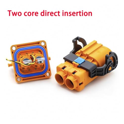 Conector de ángulo recto HV y enchufe de alto voltaje 1500 V CC 200 A 4