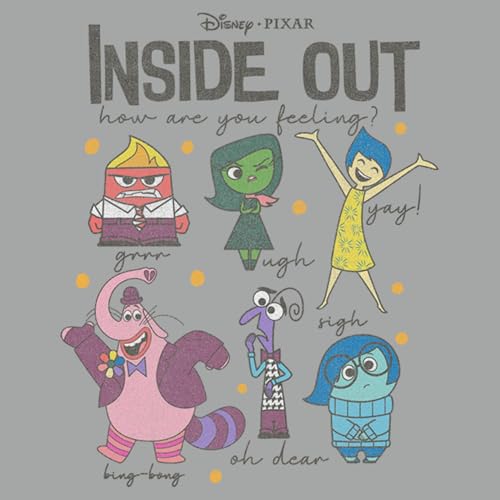 Disney Men's Inside Out Feeling Emotions and Bing Bong Sweatshirt2