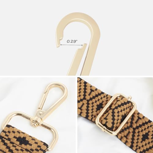 Image of Adjustable Handbag Strap Wide Purse Strap Replacement Shoulder Crossbody Bag Strap