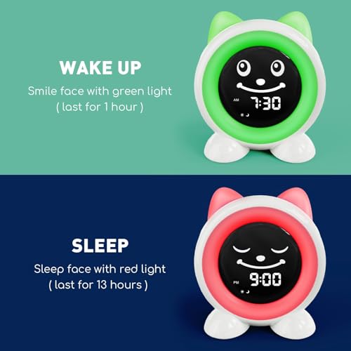 I·Code A100 Ok To Wake Kids Alarm Clock,Toddler Sleep Training Clock thumb #1