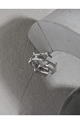 Bagues argent sterling 925 ajustables et bagues ouvertes or - 2