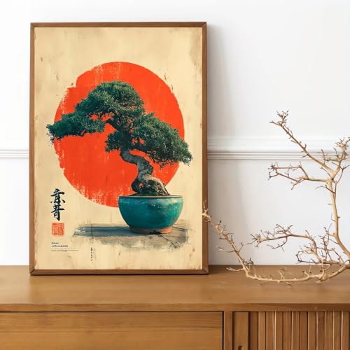 Toile imprimée vue rustique pour créer une ambiance champêtre et chaleureuse au salon