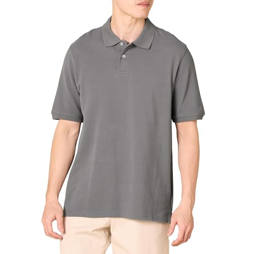 Amazon.com: Amazon Essentials Men's Regular-Fit Cotton Pique