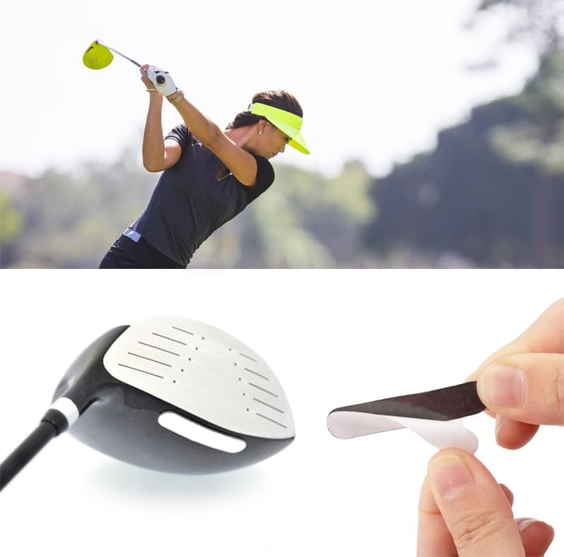 Miniatura 2 de kcrygogo Cinta de plomo con peso de golf, tiras adhesivas de cinta de plomo que añaden peso para raquetas de golf, palos de tenis, remo de