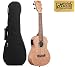 Kala Burled Meranti Concert Ukulele w/EQ, Bag Bundle, KA-20CE