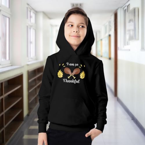 I Am So Thankful Kids' Hoodie - Items for Kids - Thanksgiving Present Ideas3