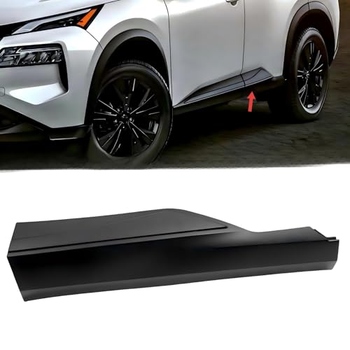 Bande de protection gauche pour Nissan Rogue 2021-2023 plastique ABS