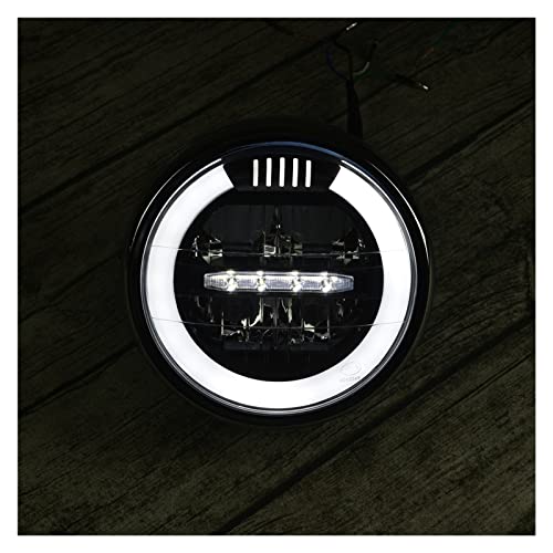 Moto antibrouillard LED DRL blanc ensemble phare Cafe Racer Chopper VT600